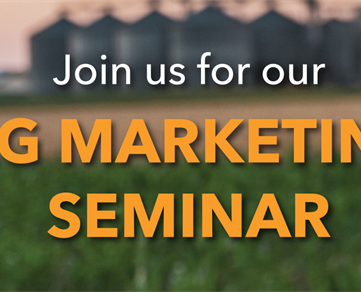 Join Us For Our Ag Marketing Seminar!